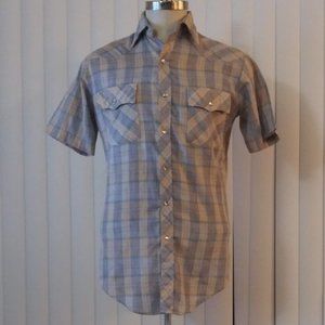 70s Pearl Snap Western Shirt Vintage Moving Up